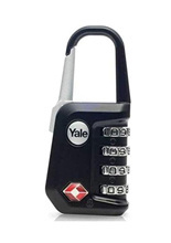 Kłódka podróżna z zamkiem szyfrowym Yale Travel Sentry TSA