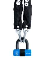 Łańcuch do motocykla Oxford Chain 10 z kłódką [długość: 1.4 m; średnica oczka: 10 mm]