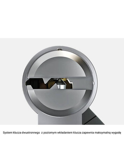 Wkładka z zębatką antywłamaniowa z gałką Abus X12 (rozmiar 30/55G)