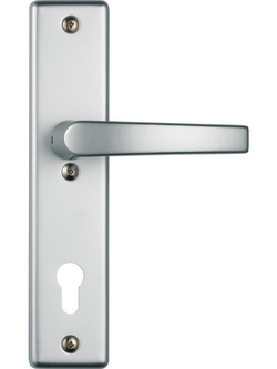 Szyld drzwiowy klamka/gałka Abus HLN414 aluminiowy