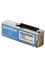 Rygiel elektromagnetyczny Gerda z wyłącznikiem na prąd zmienny 12VAC