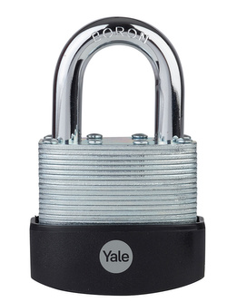 Kłódka ze stali płytkowej Yale Y127B Protector 55mm