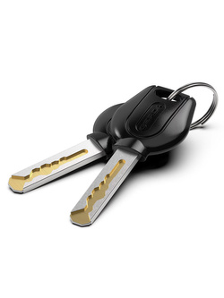 Łańcuch rowerowy na klucz Gerda CONTRA 900/8x8R czarny (90 cm) [korpus okrągły]