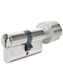 Zestaw wkładek ABUS S6 na jeden klucz: dwustronna 55/35 + z gałką 55/35G