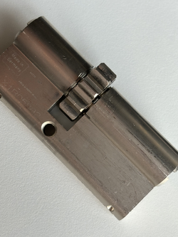 Wkładka z zębatką do drzwi bębenkowa dwustronna Abus X12 (45/60)