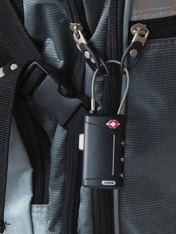 Kłódka szyfrowa ABUS 146TSA/30 B 30mm z zamkiem TSA (kod 3 cyfrowy)