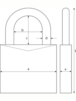 Kłódka szyfrowa do szafki ABUS 155/20 Srebrna (kod 3-cyfrowy, 25 mm)
