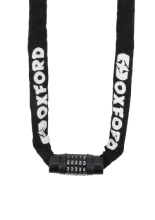 Łańcuch do motocykla Oxford Combi Chain 8 z szyfrem [długość: 1.5 m; średnica oczka: 8 mm]