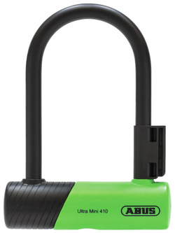 Zapięcie rowerowe na klucz U-Lock Abus Ultimate 410K (wysokość: 140) + uchwyt SH + linka Cobra 10/120