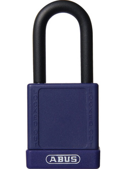 Kłódka aluminiowa Abus Safety Lock 74 purpurowa (na 1 klucz)