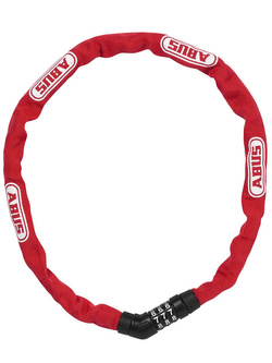 Łańcuch rowerowy na kod Abus Steel-O-Chain 4804C/75 czerwony