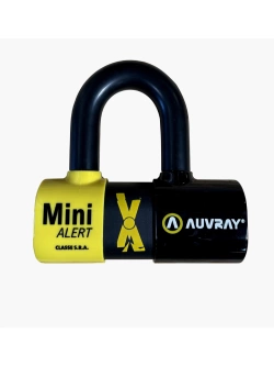 Kłódka z alarmem Auvray Xtrem Mini [średnica: 16mm, 131 x 136mm]