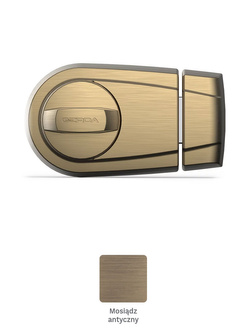 Zamek nawierzchniowy Gerda ZG 100 uniwersalny mosiądz antyczny