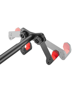 Uchwyt ścienny na rower Biketec stalowy 