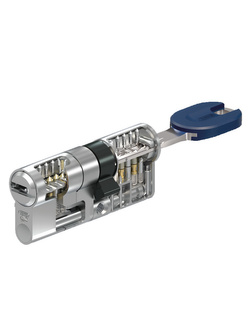 Wkładka z gałką antywłamaniowa magnetyczna Bravus 2500 Magnet (rozmiar: 45/40G) Nikiel