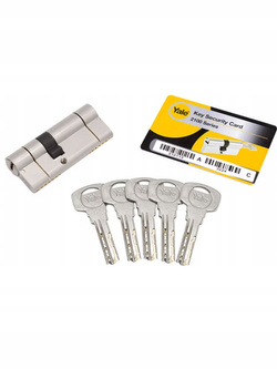 Wkładka antywłamaniowa Yale Seria 600 High Protection 30/45 satyna