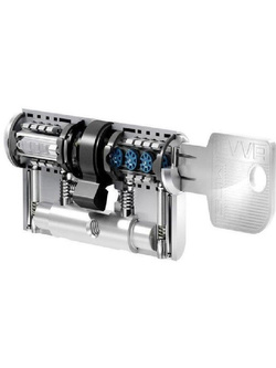 Wkładka bębenkowa dwustronna EVVA MCS 51/61