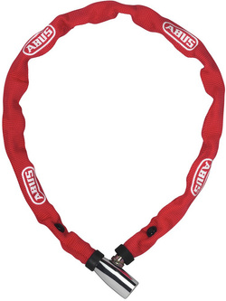 Łańcuch z zamkiem Abus 1500/110 czerwony (dł 110 cm)