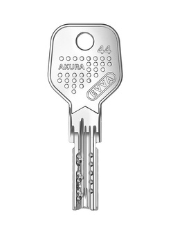 Wkładka bębenkowa dwustronna Evva Akura 44 51/61 nikiel