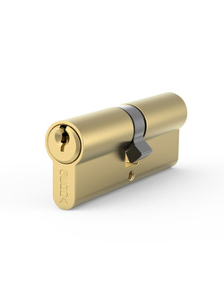 Zestaw wkładek na jeden klucz dwustronna WKE1 30/50 + G50/30 wkładka z gałką Gerda WKE1 