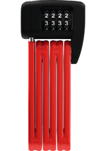 Zapięcie składane na kod ABUS Bordo Lite Mini 6055C/60 czerwone  (60 cm)