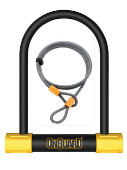 U-lock ONGUARD Bulldog DT 8012  230x115 mm + linka 120 cm