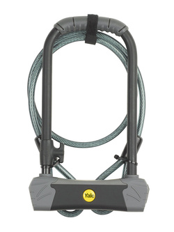 Zapięcie rowerowe U-Lock z linką Maximum Security YUL3C/14/230/1 (długość 120cm)