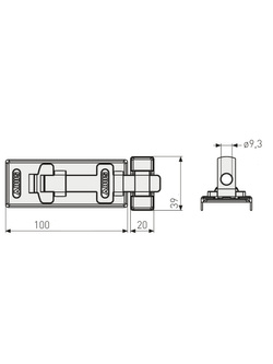 Zasuwa ABUS 300 (100 mm)